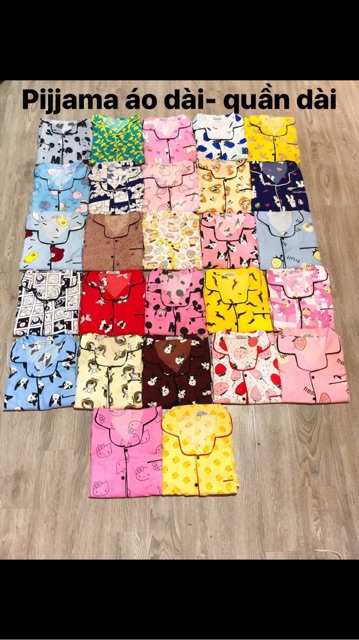Đồ ngủ mặc ở nhà Pijama dài tay- có video [ Tất cả hình thật- màu sắc inbox] | BigBuy360 - bigbuy360.vn