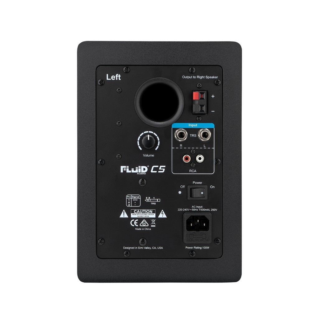 Loa Kiểm Âm Phòng Thu FLUID Audio C5 Active Studio Monitor (Cặp)
