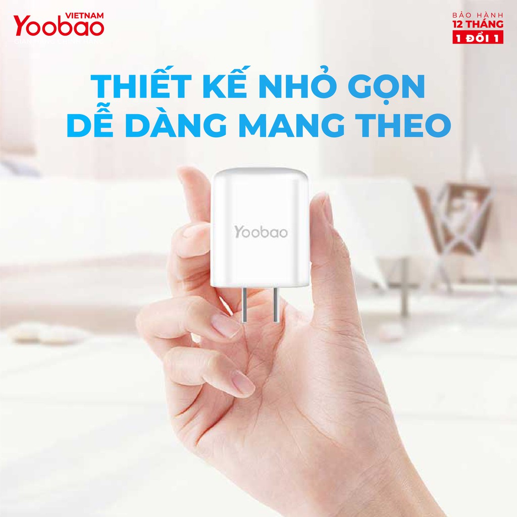 Củ sạc YOOBAO Y721 - Hàng chính hãng