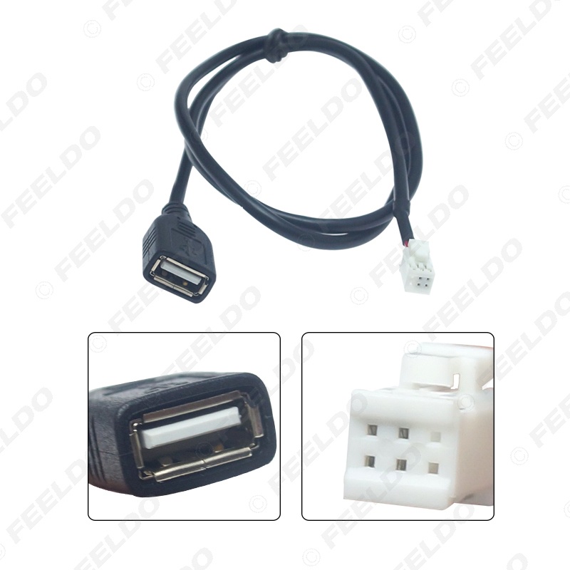 Dây Cáp Âm Thanh RCA USB Cho Xe Hơi XY AUTO Android