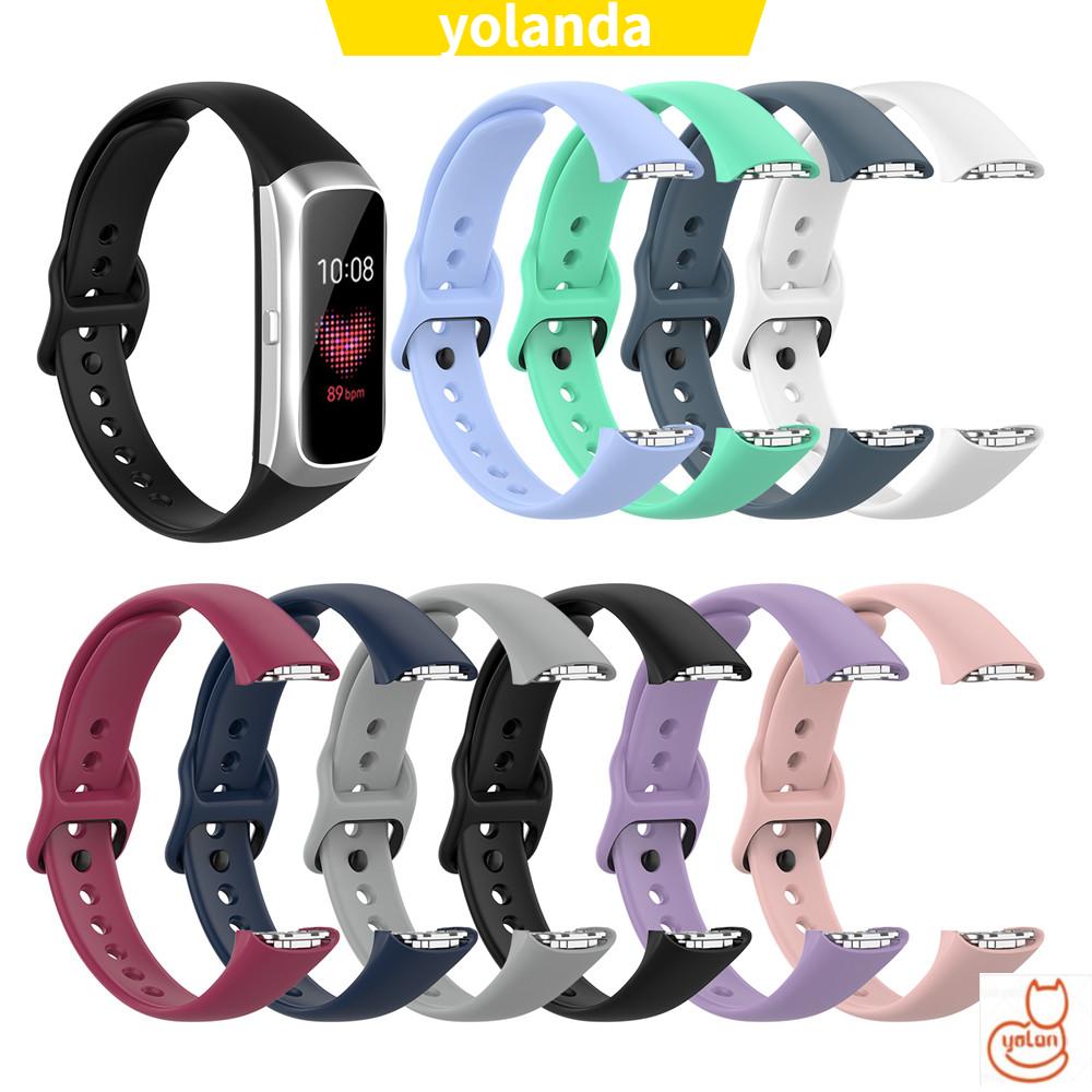 ☆YOLA☆ Man Women Breathable WristBand Accessories Soft Watchband Silicone Strap Bracelet Fashion Watch band Sports Replacement/Multicolor