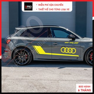 Tem xe Audi Q5 phong cách thể thao-decal Audi Q5-Tem xe ô tô giá rẻ