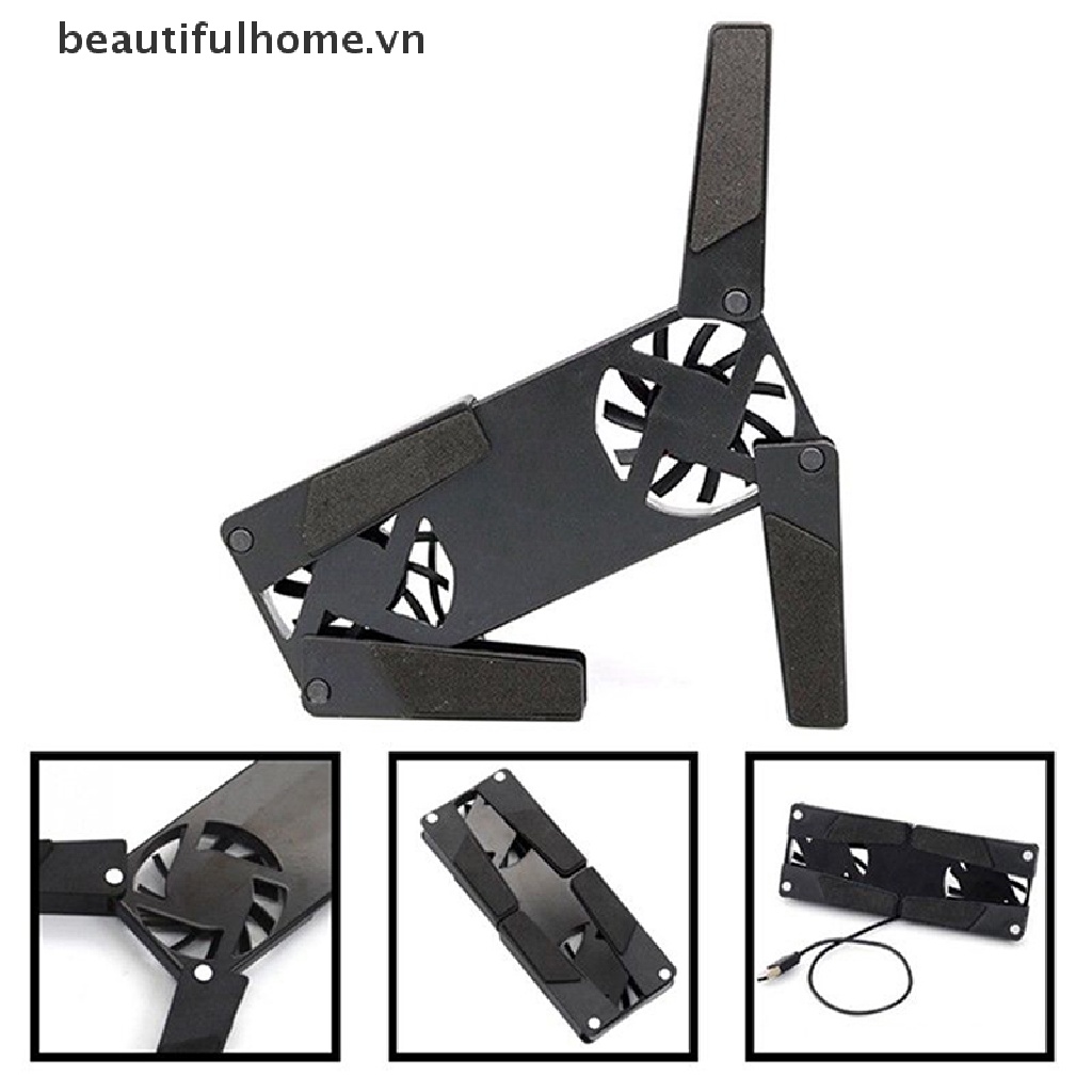 Quạt Xếp Mini Hình Bạch Tuộc Cổng Usb Cho Laptop 7 &quot;