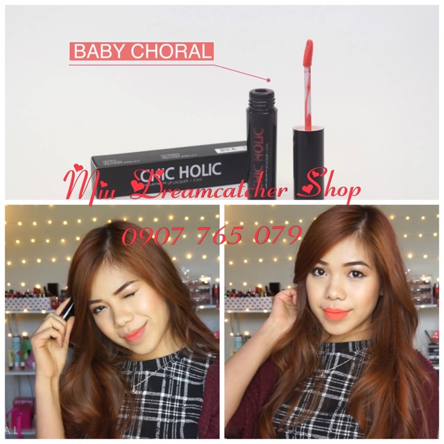  ✔ SON KEM SIÊU LÌ GIỮ ẨM CHIC HOLIC