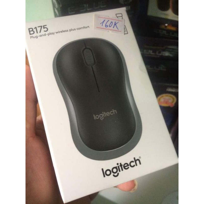 Chuột Không Dây Logitech B175 - Hàng Chính Hãng Bảo Hành 3 Năm