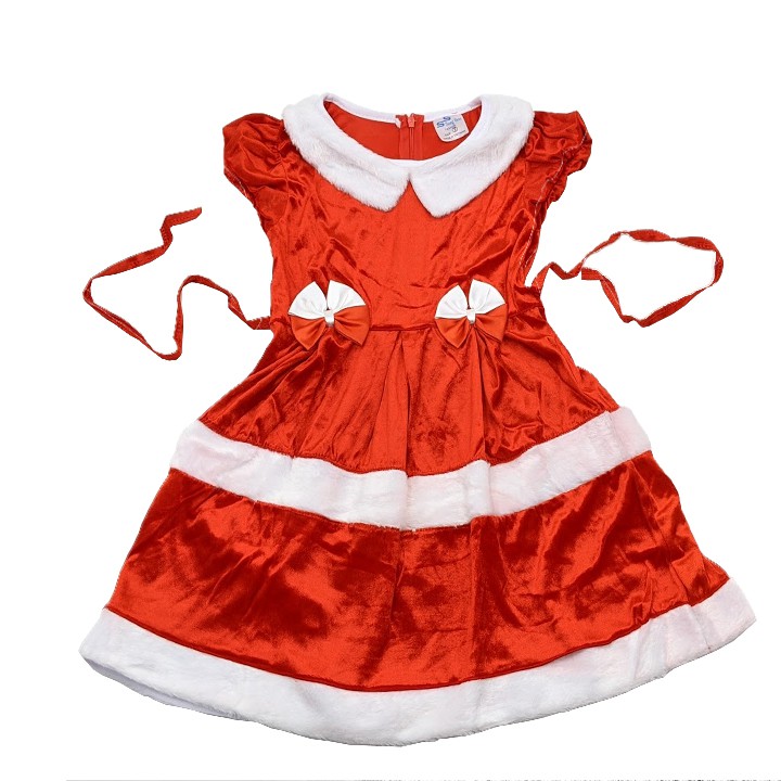 Váy đầm noel cho bé gái - Đầm giáng sinh hóa trang Noel
