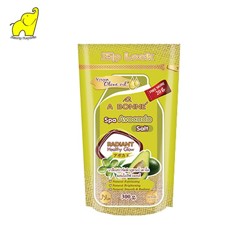 Muối Tắm Sữa Bò Tẩy Tế Bào Chết A Bonne Spa Yogurt Salt Túi 300g