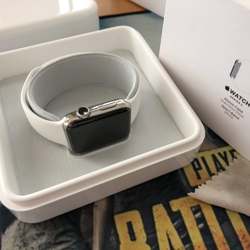 Apple watch series 2 thép 38mm và 42mm mới 99% bảo hành 12 tháng lỗi là đổi tại Xoăn Store