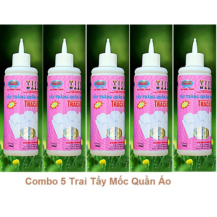 Combo 5 chai nước tẩy mốc 120ml hàng Việt Nam