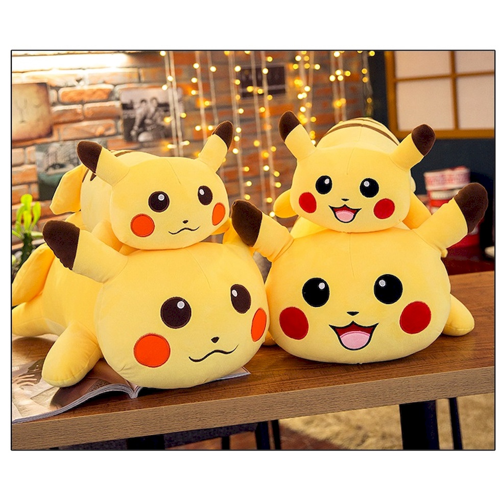 Gấu Bông Pikachu Siêu Đáng Yêu, Thú nhồi bông pikachu trong phim Pokemon, Gấu xinh