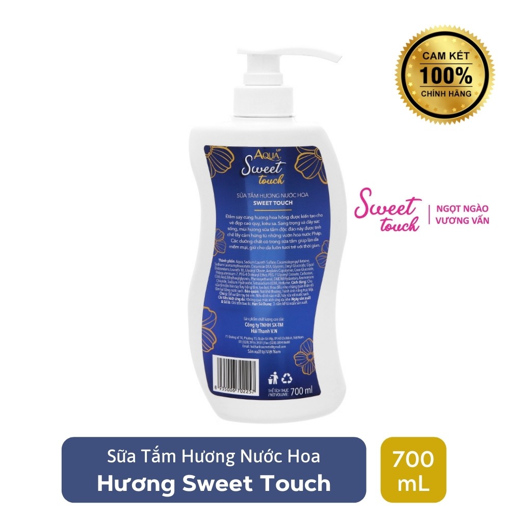 Sữa Tắm Nước Hoa Pháp AQUA UP 700ml | BigBuy360 - bigbuy360.vn