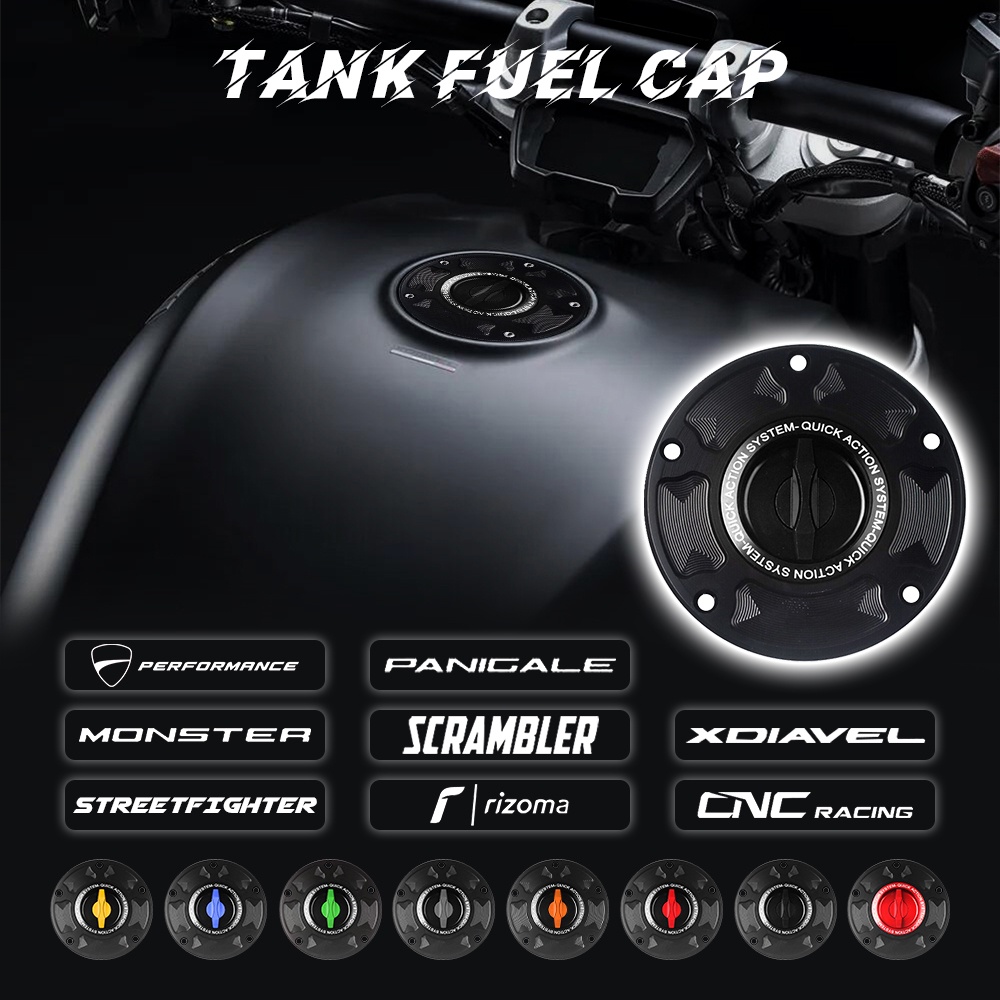 Nắp Đậy Bình Nhiên Liệu Xe Mô Tô Đua DUCATI 899 959 1199 1299 PANIGALE V4 V2 V4R / S