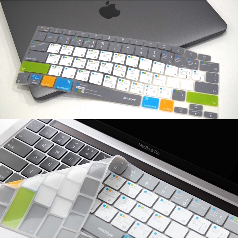 Miếng phủ bàn phím Silicon chống bụi, chống thấm nước cho MacBook Air, MacBook Pro M1 2021 INNOSTYLE KEYGUARD NAVIGATOR