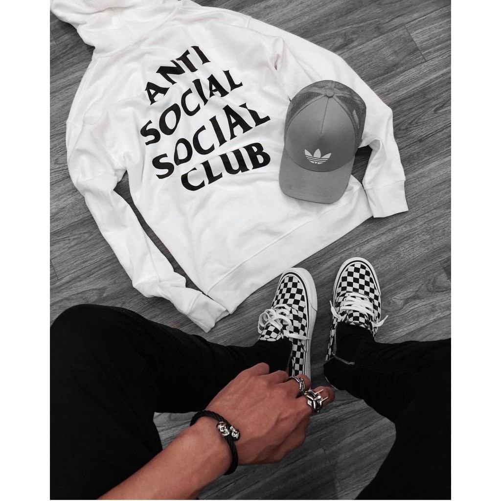 Áo Khoác Hoodie Anti Social Social Club