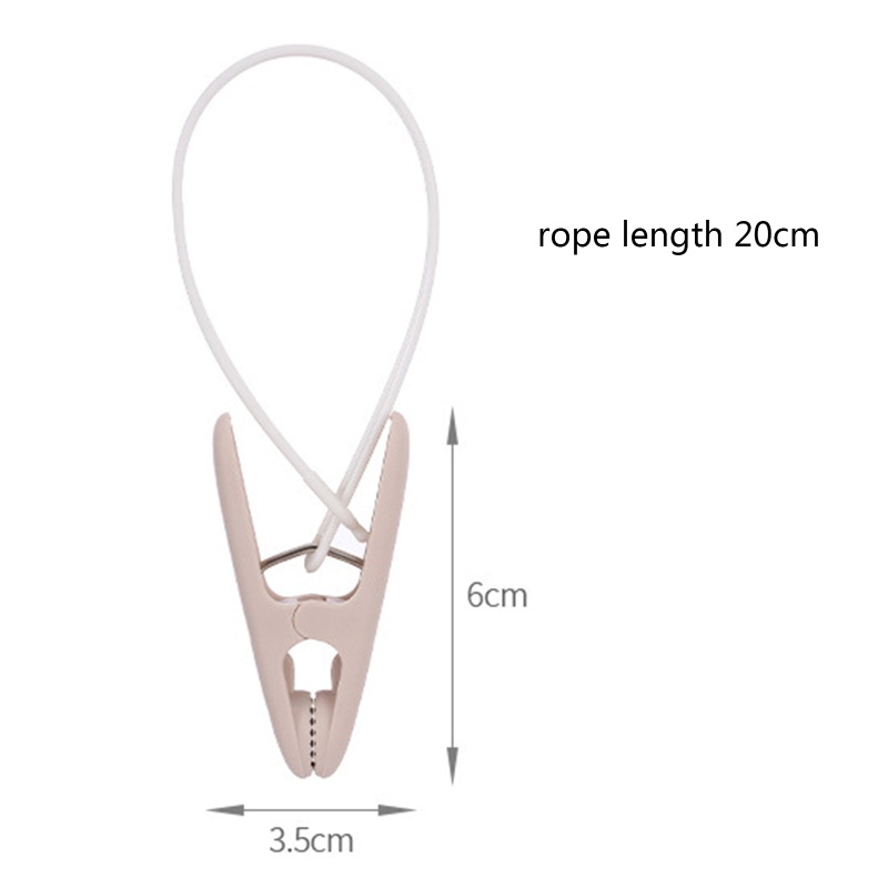 Set 12 Kẹp Nhựa Phơi Quần Áo Chống Gió Nhiều Màu