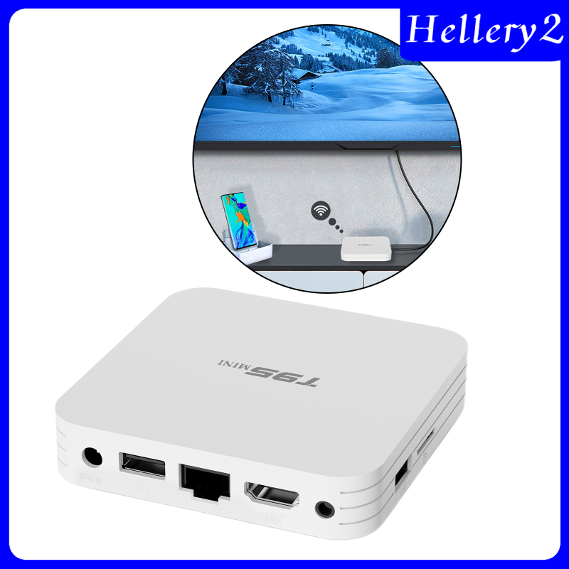 [HELLERY2]Digital WiFi 4K Smart STB Media Player Device Remote Control