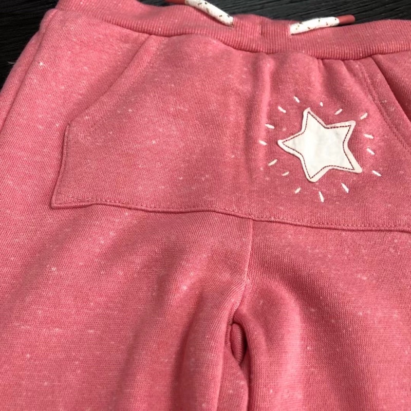 Bộ quần áo cho bé gái DIP 6m-2 tuổi Set thu đông chất nỉ bông xuất dư 0721