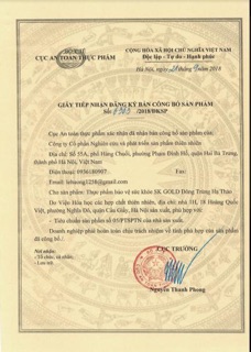 Đông trùng hạ thảo skgold (sk gold)