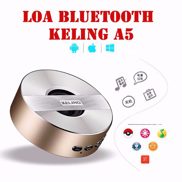 Sale Loa nghe nhạc,Loa bluetooth KELING A5,sản phẩm mới