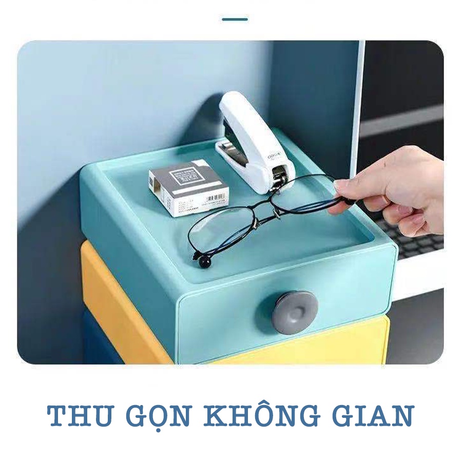 Hộp Đựng Ngăn Kéo Để Bàn Nhiều Tầng Đa Năng P009