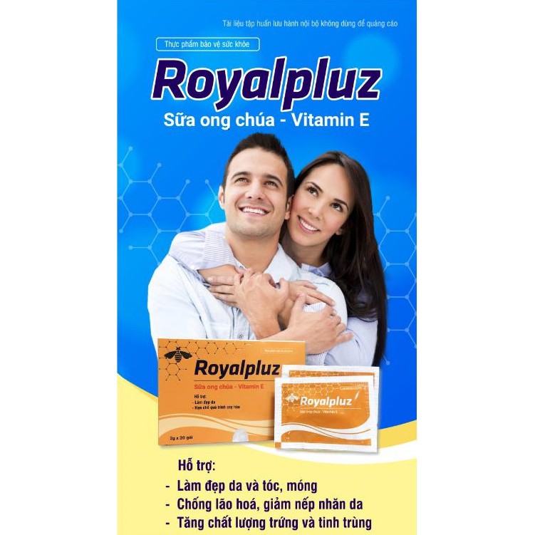 Royalpluz-  Hàng thay thế Roman - C ( sữa ong chúa, vit C, vit E) sáng da | Thế Giới Skin Care