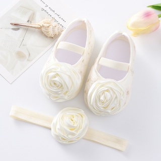 Giày ĐíNh Hoa MềM MạI Cho Bé Sơ Sinh