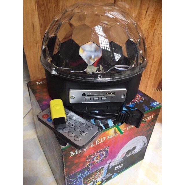 Quả cầu led karaoke loại to có usb