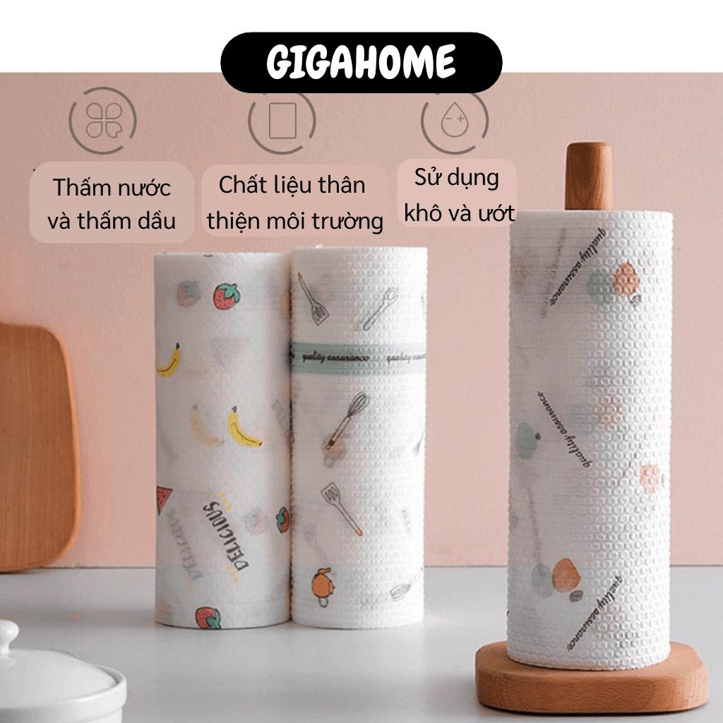 Giấy Nhà Bếp GIGAHOME Cuộn Giấy Lau Tay, Nhà Bếp, Chén Dĩa Siêu Dai Đa Năng Tái Sử Dụng 1024