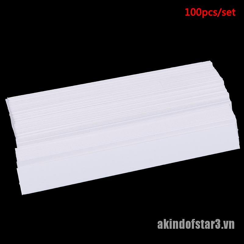 Bộ 100 Que Thử Dầu Thơm Chất Lượng Cao 130x15mm