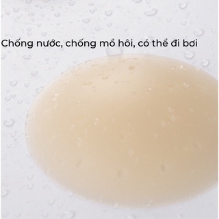 Miếng dán ngực silicon có keo có BIGSIZE kèm hộp BRABOX
