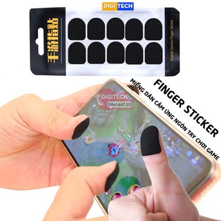 Finger Sticker Miếng dán cảm ứng ngón tay điện sinh học thế hệ mới, cực nhạy chơi game PUBG, liên quân cực thích 4