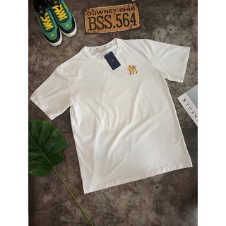 [Ảnh Thật] Áo Thun Trắng Logo Xanh Vàng