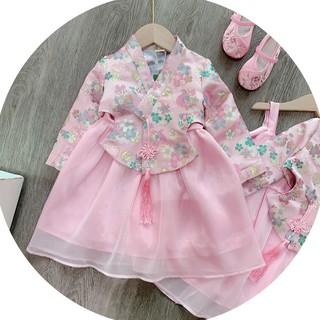 Váy hanbok cách tân mới về sẵn