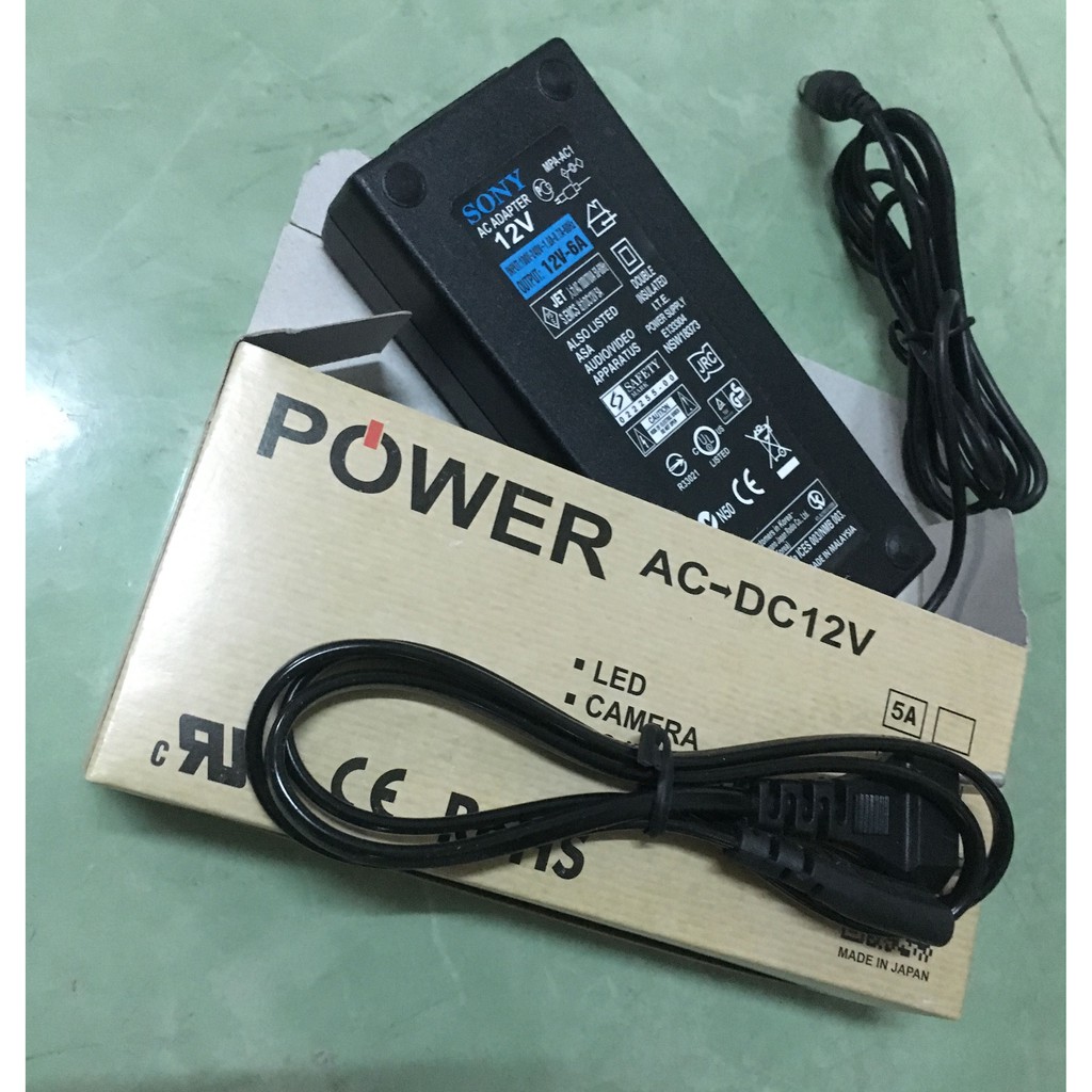 Nguồn 12V 6A Adapter