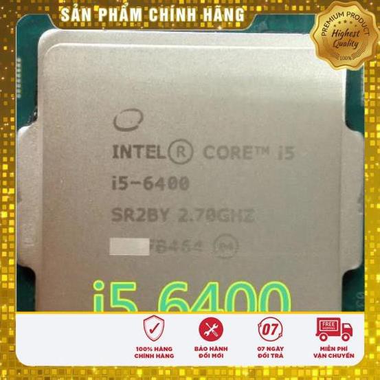 (giá khai trương) CPU Intel Core i5 6400 (Up to 3.3Ghz/ 6Mb cache) cũ