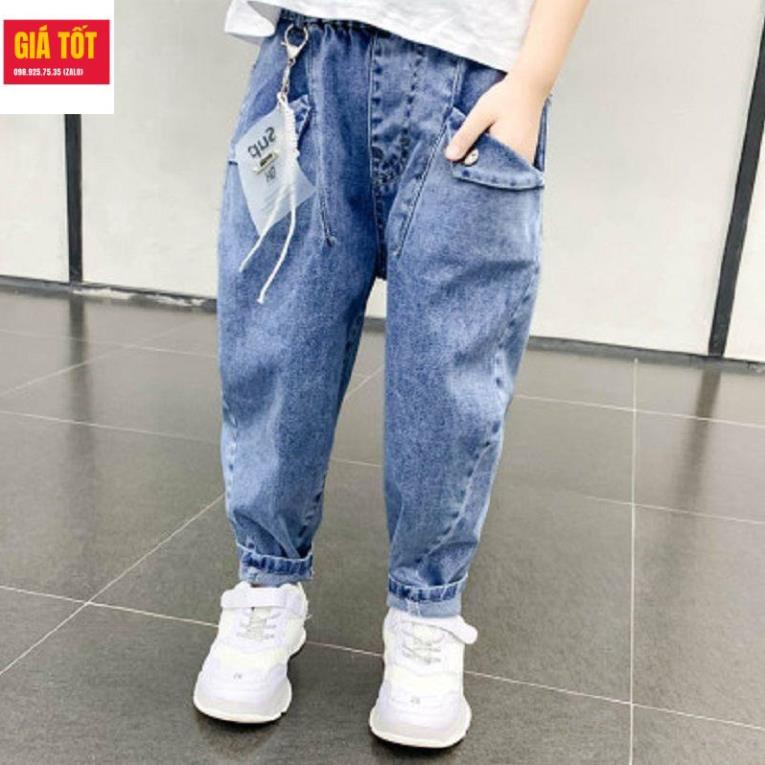 Quần jean bé trai 10 tuổi tphcm  ☑️ Thời trang size đại 30kg 35k