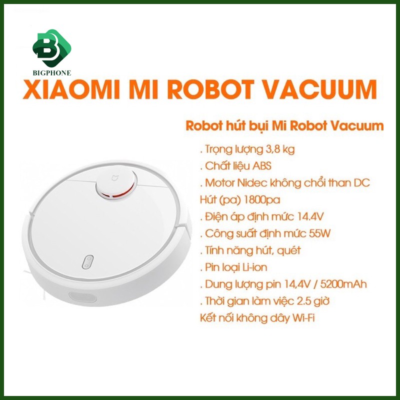 Robot hút bụi Xiaomi Vacuum Mop Pro SKV4110GL STYTJ02YM - Hàng chính hãng
