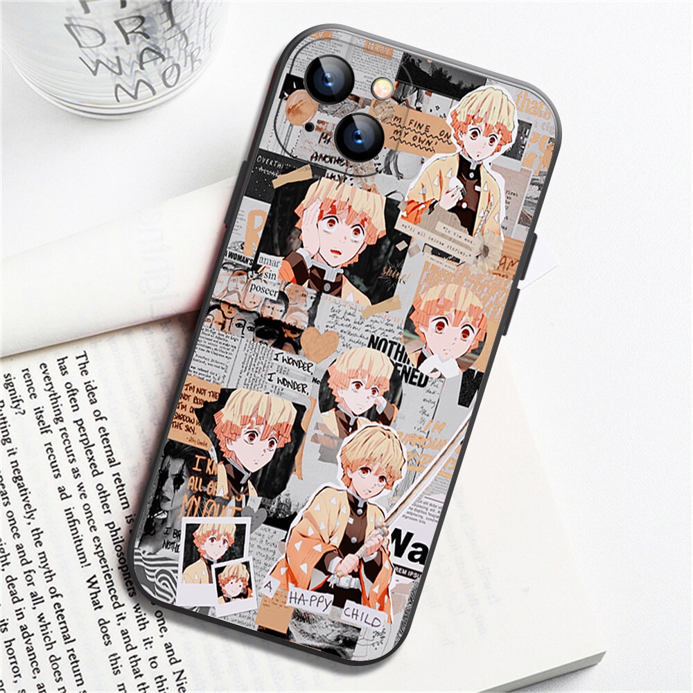 Ốp di động Zenitsu aesthetic cho Iphone 7/7Plus/8/8Plus/X/Xs/Xs Max/11/11 Promax/13/13 Promax BLUJNRT00010