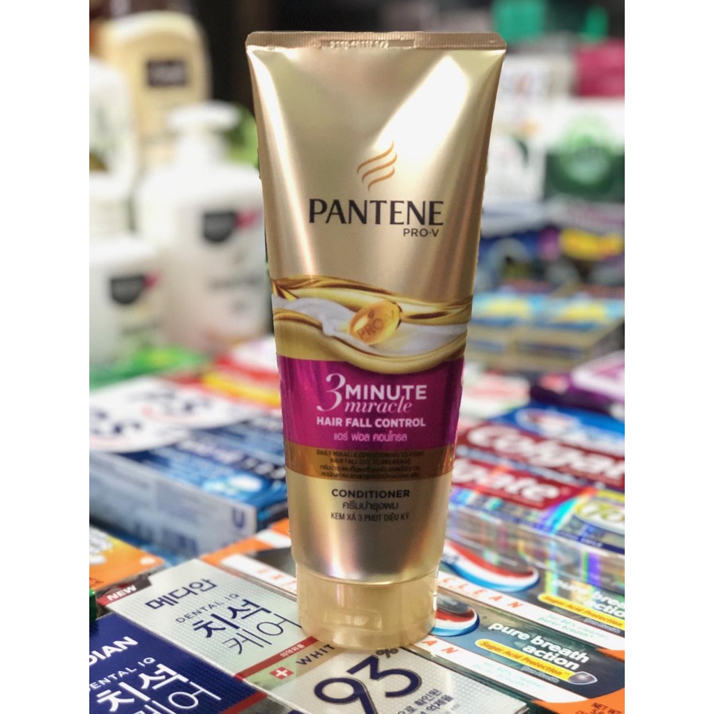 Kem xả Pantene 3 phút diệu kỳ dưỡng chất ngăn rụng/ mượt mà óng ả 150ml | BigBuy360 - bigbuy360.vn