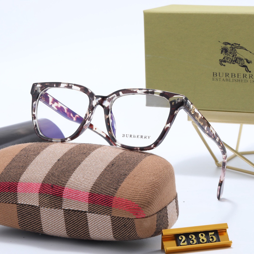BURBERRY Kính Mát Hình Vuông Phong Cách Retro Thời Trang Chất Lượng Cao 2021