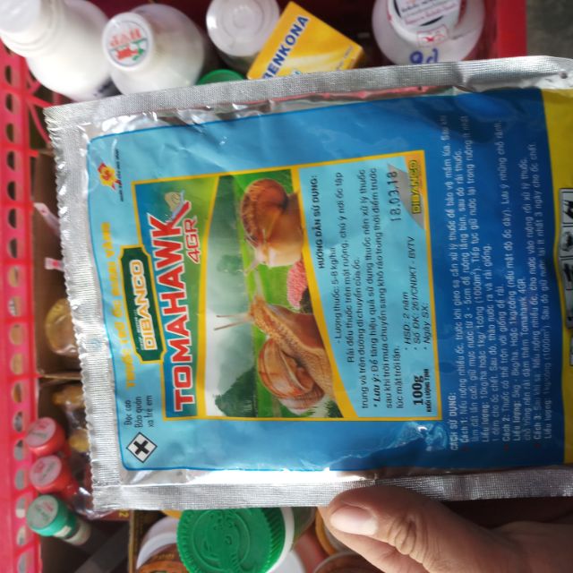 Thuốc diệt ốc sên siêu tốc cho hoa lan và cây cảnh