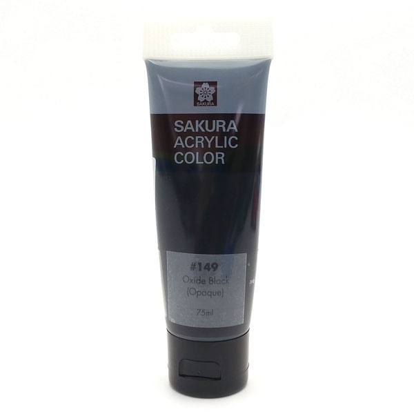 Màu Vẽ Acrylic Sakura 75ml - Màu Oxide Black