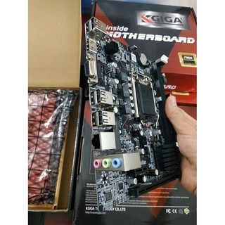 Mainboard k-giga H61/sk1155 mới fullbox