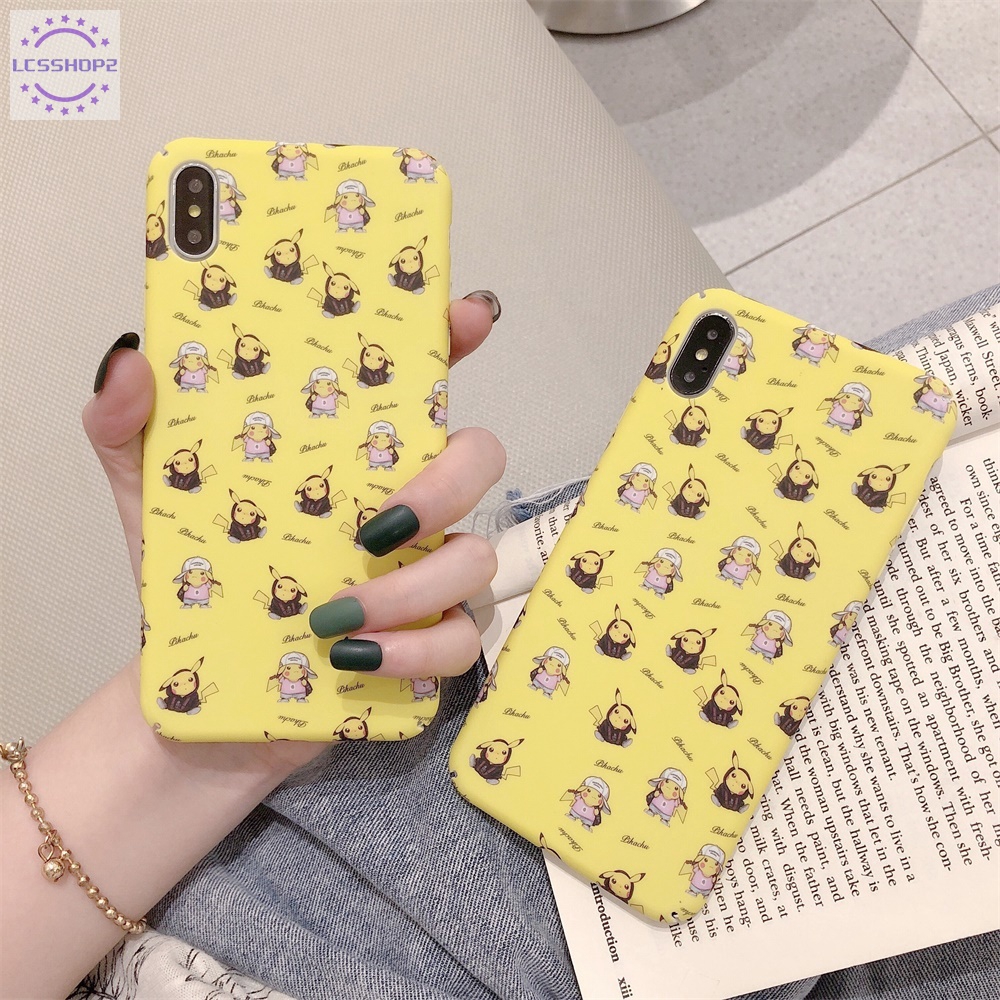 Ốp điện thoại PC cứng in hình Pikachu cho Meizu Charm Blue NOTE5/NOTE6