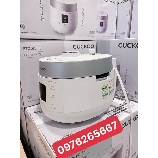 Nồi cơm điện áp suất Cuckoo CRP-ST1010FW 1.8lit_bảo hành 24 tháng