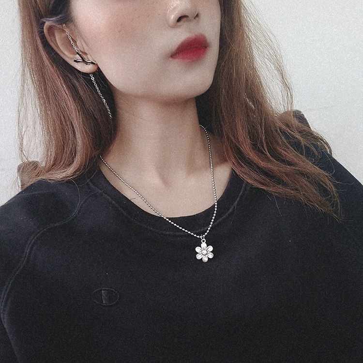 Vòng cổ bạc phong cách hiphop unisex dành cho nam/ nữ | BigBuy360 - bigbuy360.vn