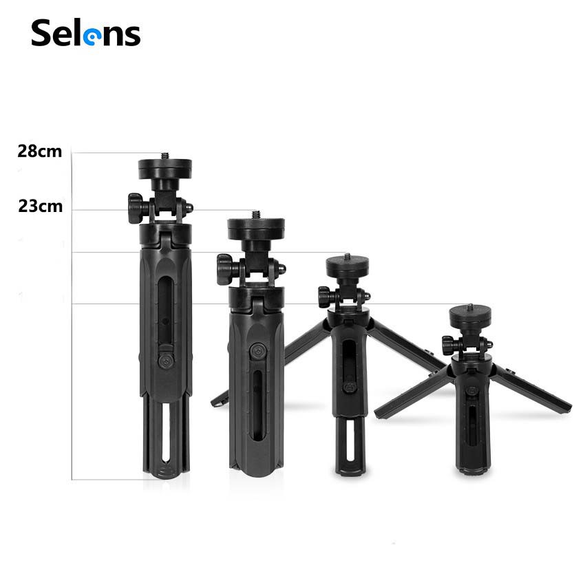 Chân Tripod Selens Thiết Kế Nhỏ Gọn Cho Máy Ảnh Dslr Vlog