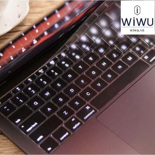 Lót phủ bàn phím trong suốt cho Macbook Air  M1 , Macbook Pro 13.3 , 16 inch touchbar chính hãng  WIWU