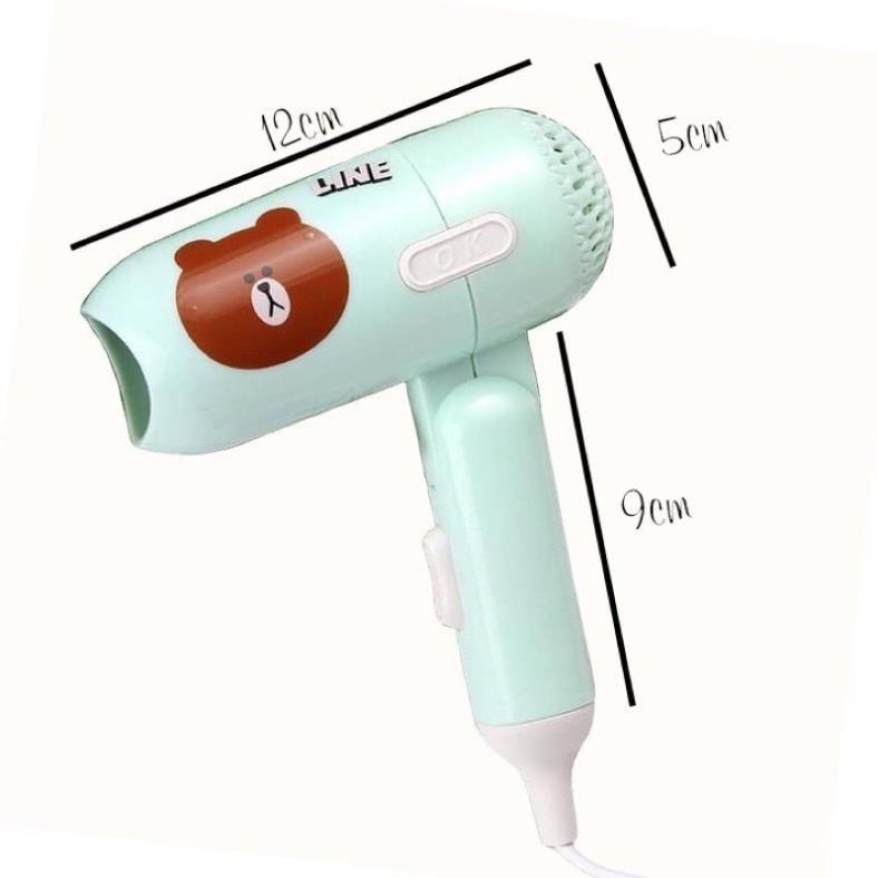 Máy Sấy Tóc Mini gấu vịt