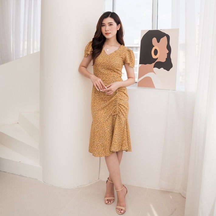 Váy nhún đuôi cá-Vivien Dress-V02-wfstudios | BigBuy360 - bigbuy360.vn